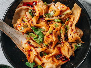 Sichuan Spicy Wonton in Chili Oil | Charcoal HK