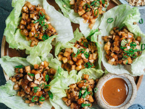 Tofu Lettuce Wraps | Lotus Grill