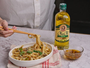 Sesame Garlic Chili Oil Pasta | Lotus Grill