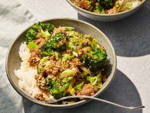 Ground Beef and Broccoli Stir Fry | Lotus Grill