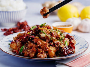 Szechuan Spicy Chicken (La Zi Ji Ding) | Lotus Grill