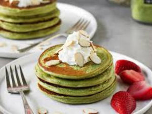 Matcha Pancakes | Lotus Grill