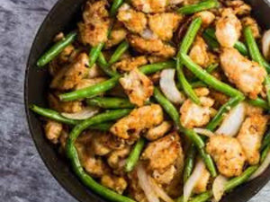 String Bean Chicken | Lotus Grill