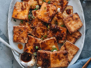 Crispy Marinated Tofu | Lotus Grill