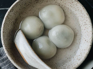 Black Sesame Sweet Rice Balls | Lotus Grill