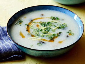 Salted Pork Congee with Century Egg | Charcoal HK