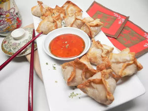 Air Fryer Crab Rangoon | Lotus Grill Hong Kong