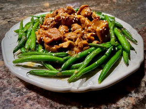 Spicy Chicken and Green Bean Stir Fry | Charcoal HK