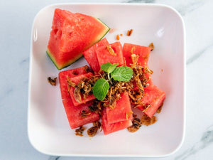 Haeng Tang Mo (Watermelon with Dried Fish) | Lotus Grill