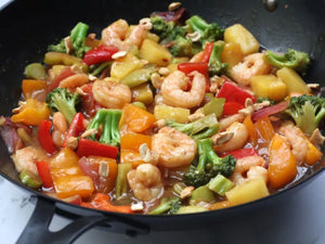 Pineapple Shrimp Stir-Fry | Lotus Grill Hong Kong