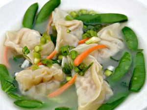 Pork Wonton Soup | Lotus Grill Hong Kong