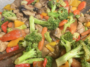 Chicken and Chinese Vegetable Stir-Fry | Charcoal HK